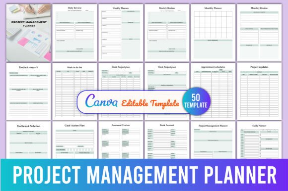 Download Project Management Planner - Premium Bundle