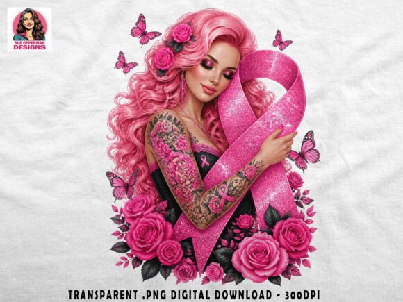 Download Pink Ribbon Glam | Awareness Beauty Art - Pink Collection