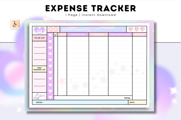 Download Expense Tracker - Cozy Pastel - Expense tracker Collection