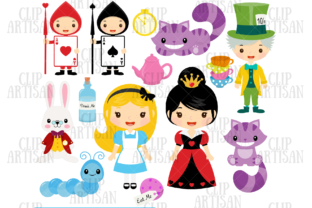 Download Alice in Wonderland Clipart - Alice Collection
